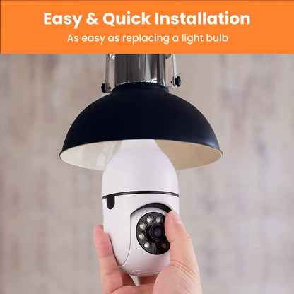 1080P Light Bulb SPY Camera